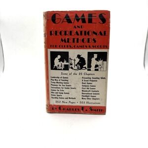 BSA Games & Recreational Methods By Charles F. Smith 1949 Hardback BN-935